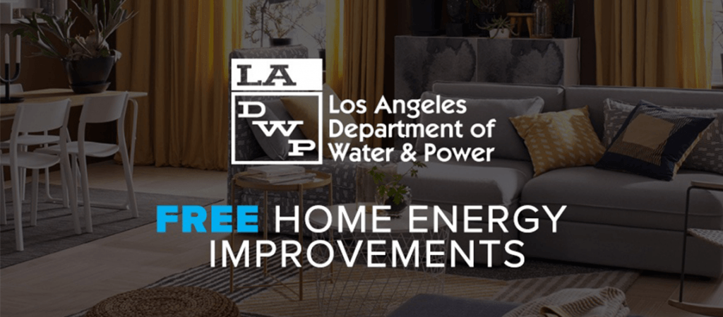 LADWP Free Home Energy Improvements Banner